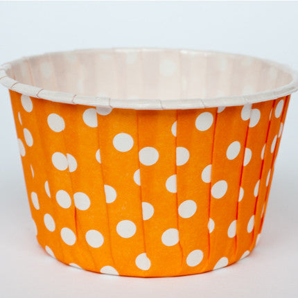 Baking Cups: Pleated Polka Dots/Spots: Pack of 20