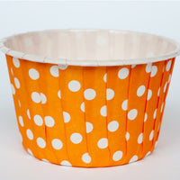 Baking Cups: Pleated Polka Dots/Spots: Pack of 20