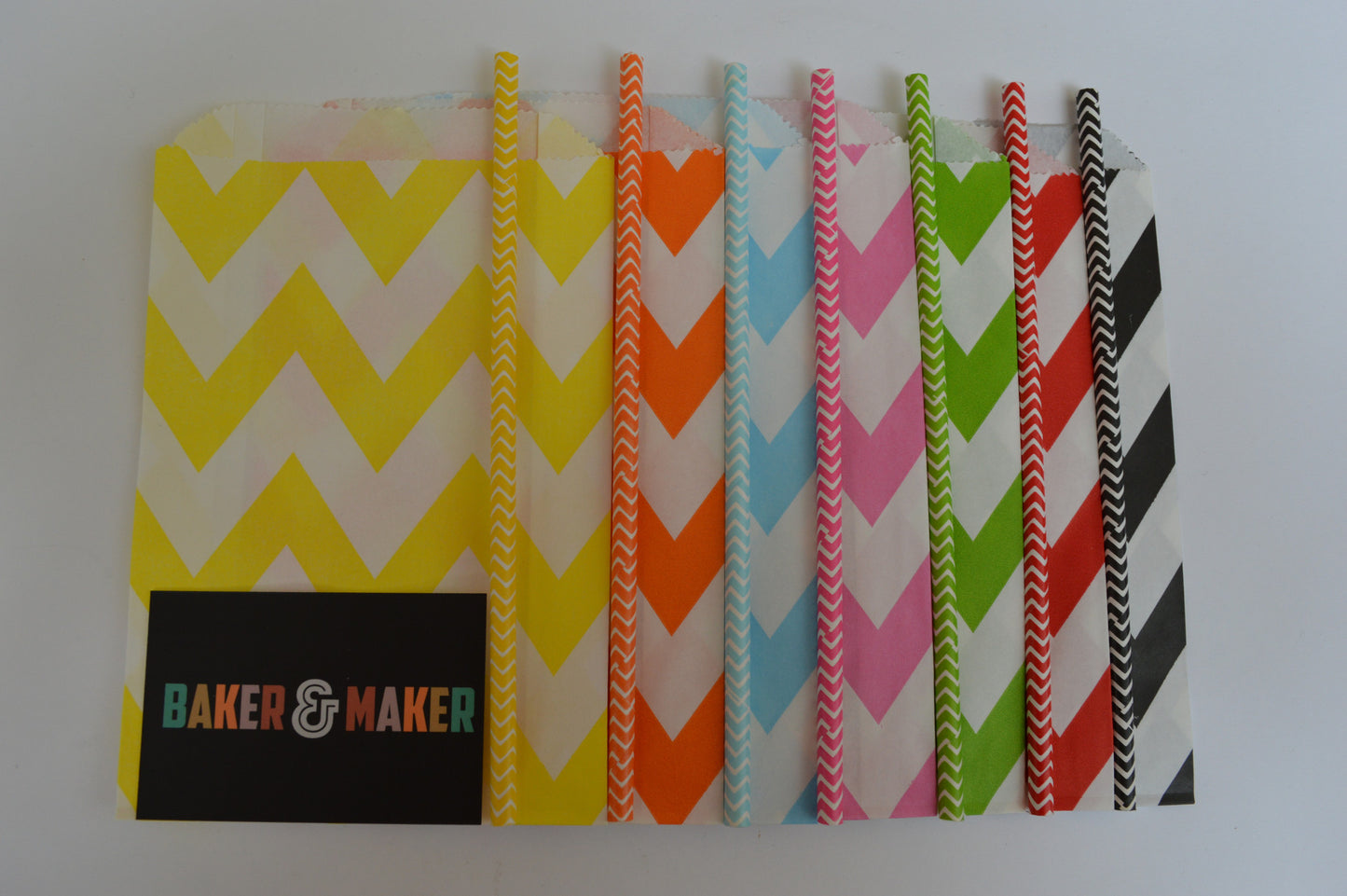 Bags: Chevron Zigzag Stripes - Packs of 12