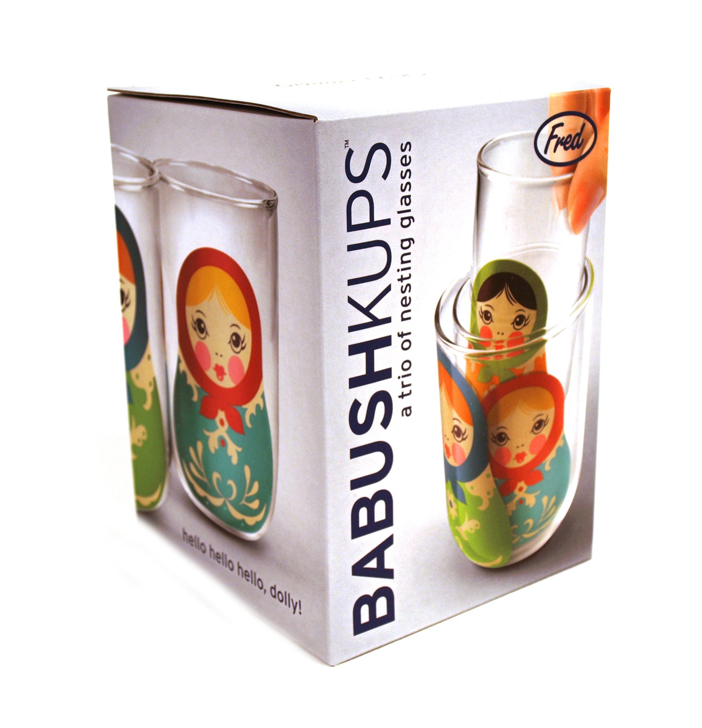 Babushkups: A Trio of Nesting Glasses