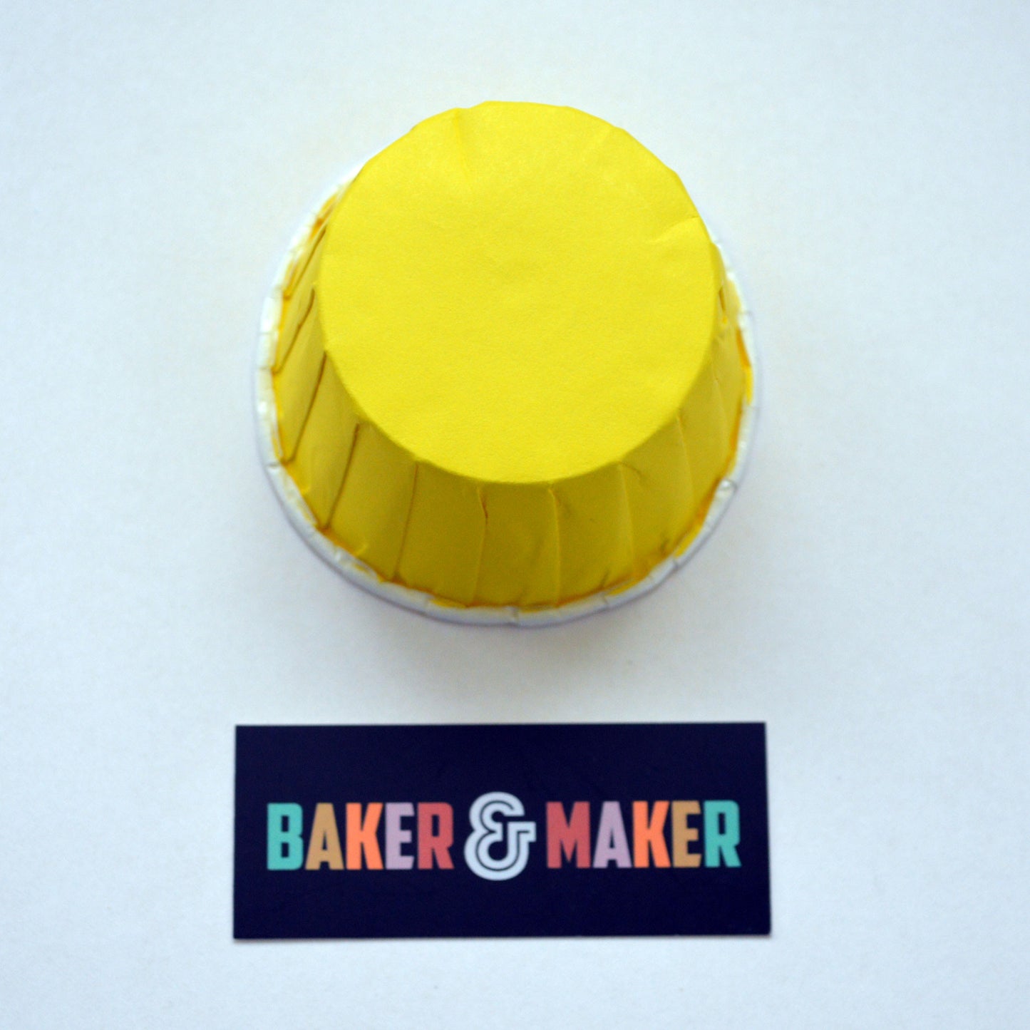 Baking Cups: Pleated Yellow: Pack of 20 or 100