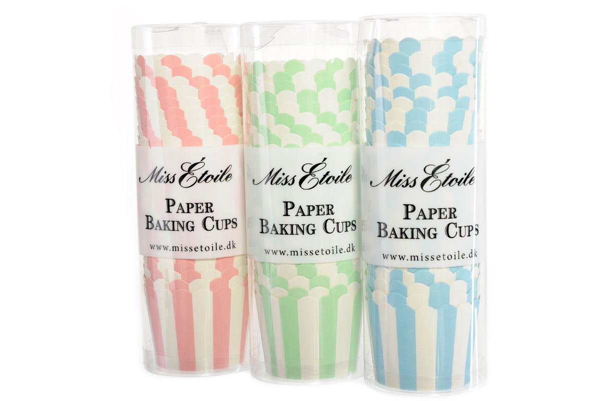 Miss Etoile Mini Baking Cups: Blue