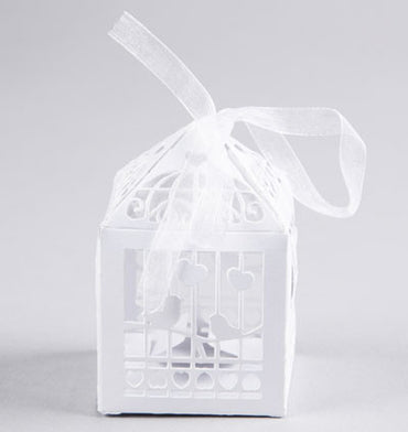 Favour Boxes: Birdcages & Love Birds - Pack of 10