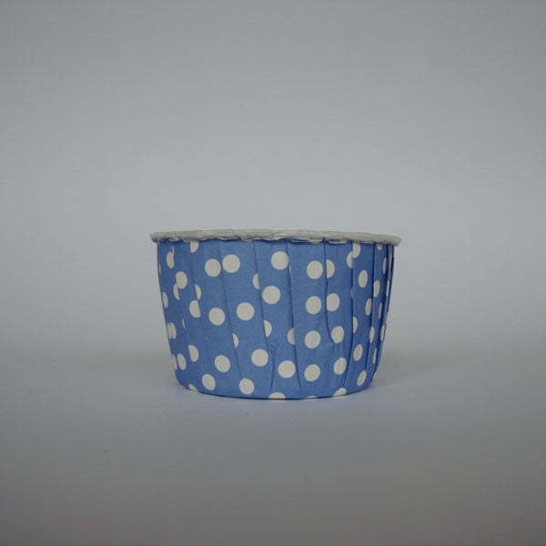 Baking Cups: Pleated Polka Dots/Spots: Pack of 20