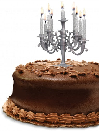 Cake Candelabra: Large - Silver