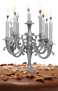 Cake Candelabra: Large - Silver