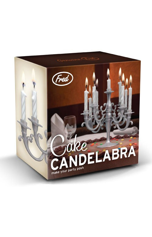 Cake Candelabra: Large - Silver