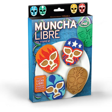 Cookie Cutters: Muncha Libre Mexican Wrestler Cookie Stamps