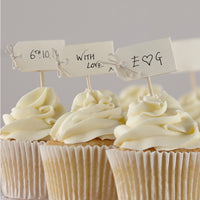 Cupcake Sticks: Kraft or Ivory