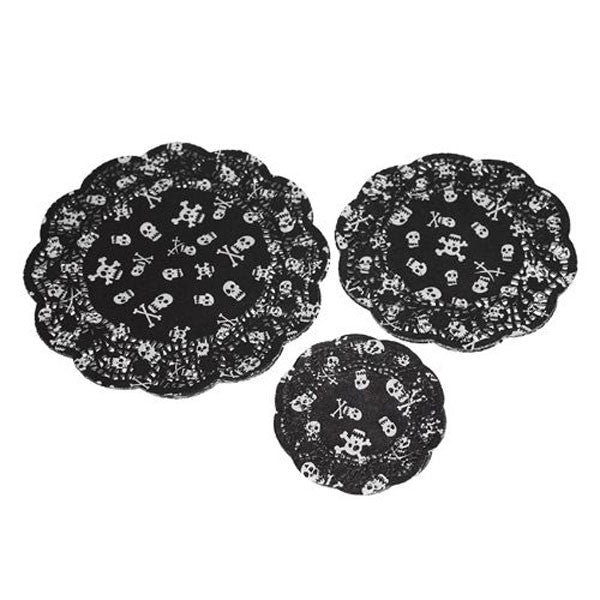 Doilies: Skull & Crossbones