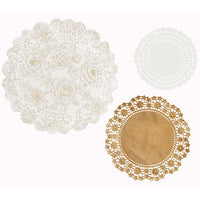 Doilies: Gold