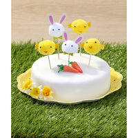 Cake Toppers/Food Picks: Easter Pom Poms