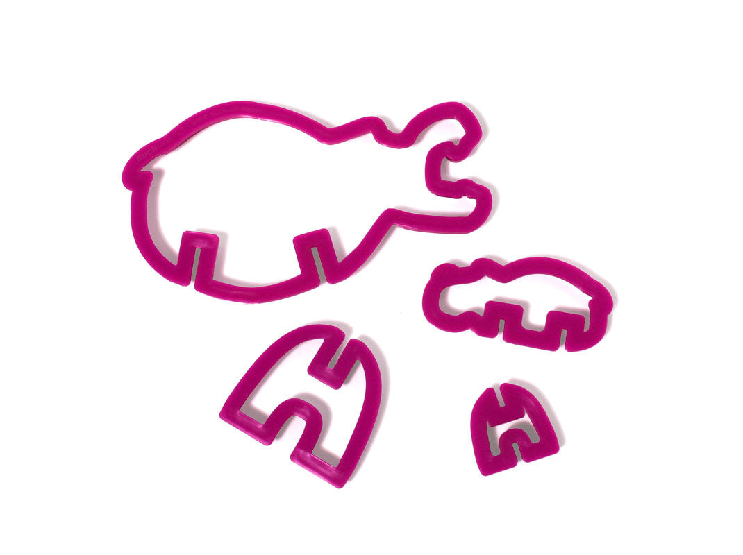 Cookie Cutter: 3-D Safari - Hippo