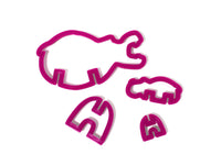 Cookie Cutter: 3-D Safari - Hippo