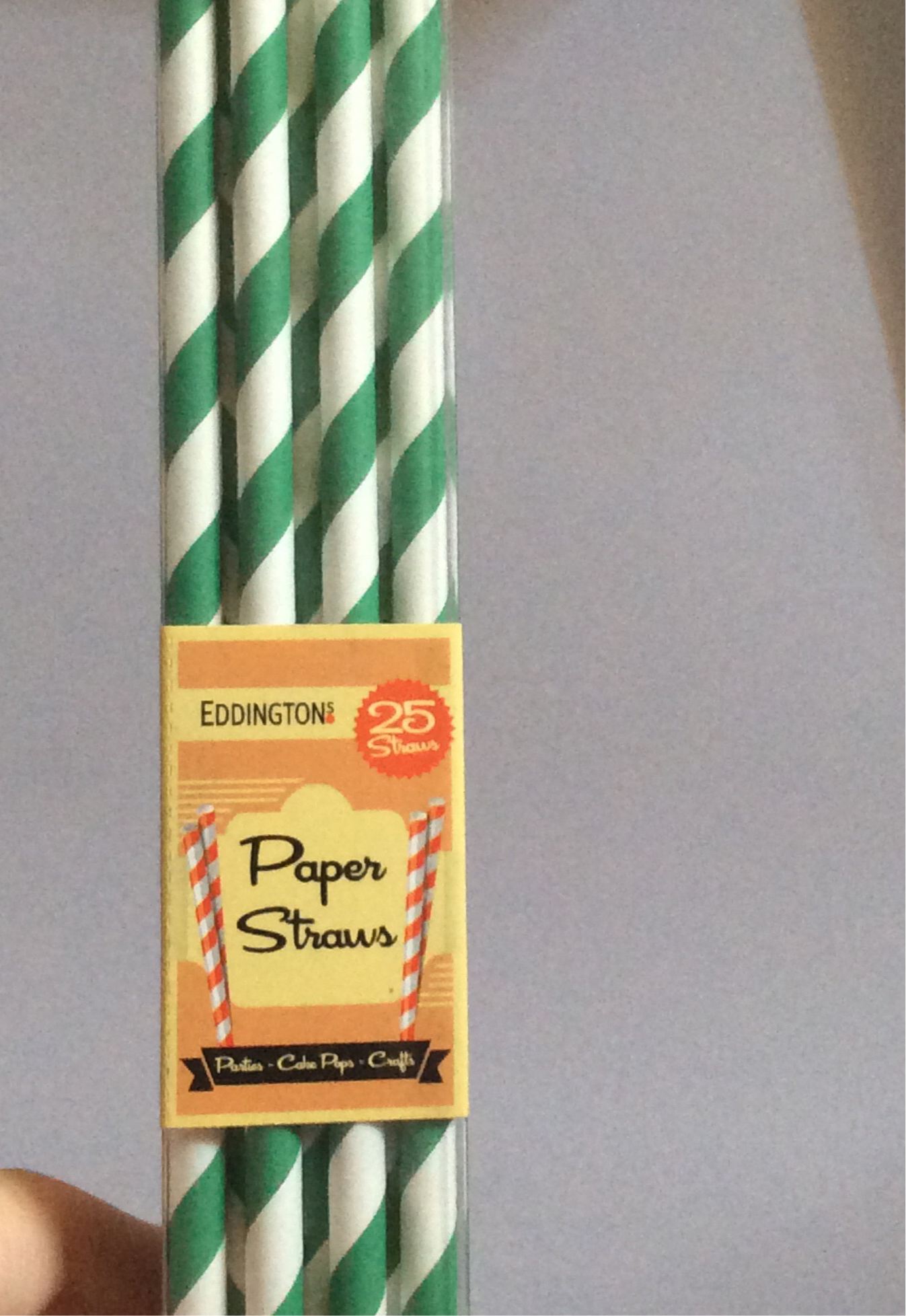 Paper Straws: Brown, Blue or Green