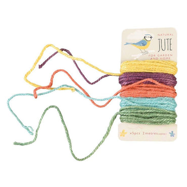 Twine: Natural Jute 5 Colours - 10m