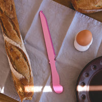 Cake or Bread Knife: Sabre Paris Honorine - Green, Orange, Pink, Red