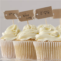 Cupcake Sticks: Kraft or Ivory