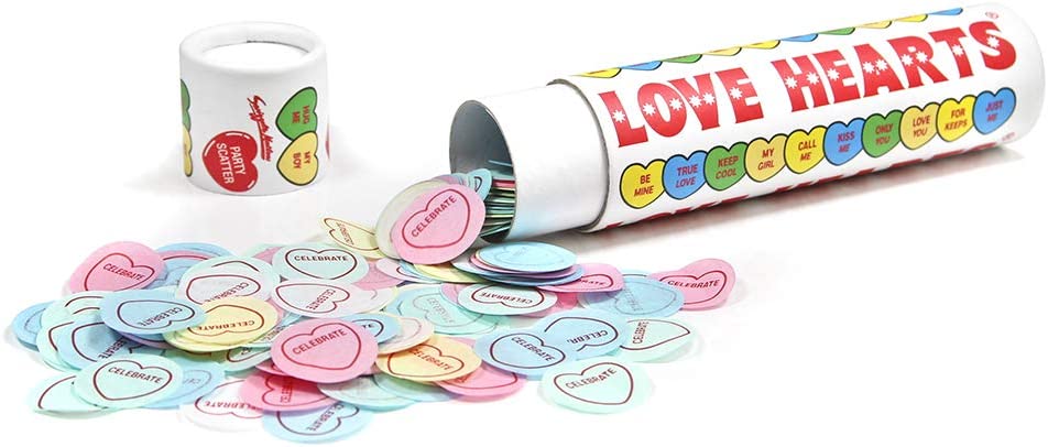 Love Hearts Party Scatter Confetti