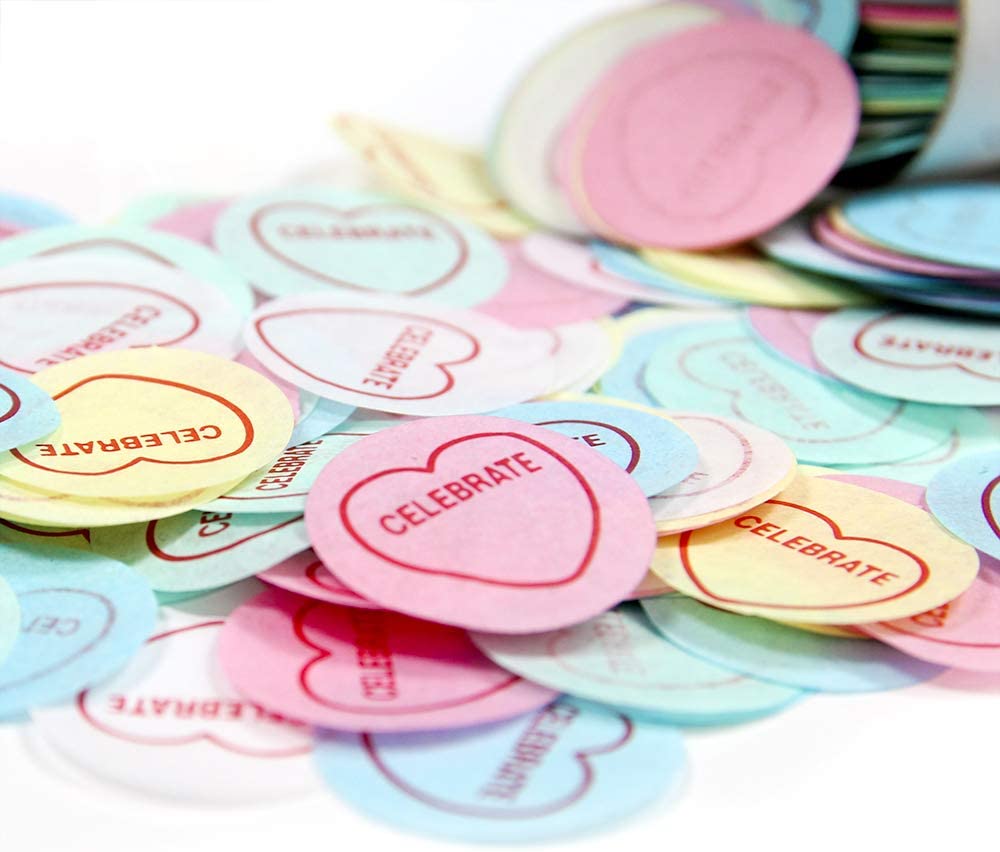 Love Hearts Party Scatter Confetti