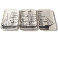 Maritime Trays: Set of 3