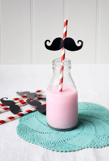 Moustache Straws