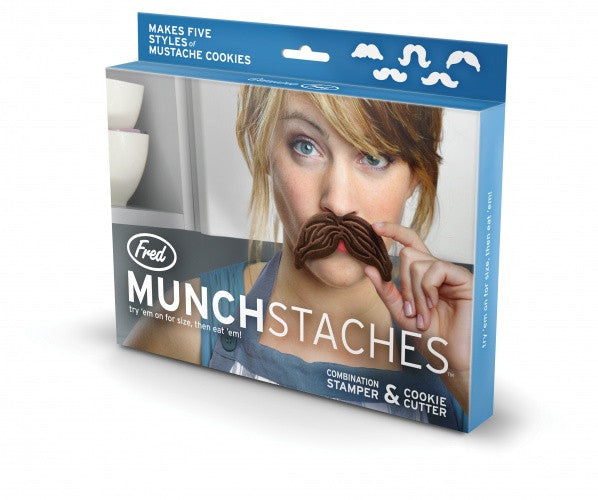 Cookie Cutter Set: Moustaches or Munchstaches