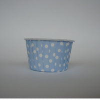 Baking Cups: Pleated Polka Dots/Spots: Pack of 20