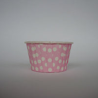 Baking Cups: Pleated Polka Dots/Spots: Pack of 20