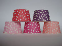 Baking Cups: Pleated Polka Dots/Spots: Pack of 20