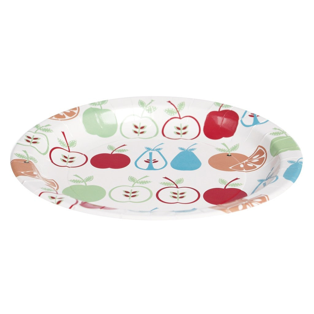 Paper Picnic Plates: Fruit Salad - Set of 6