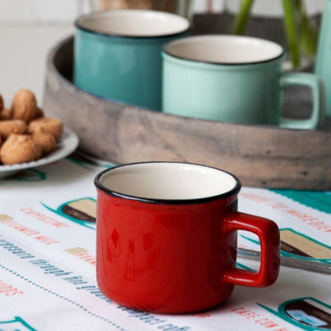 Red Espresso Cups