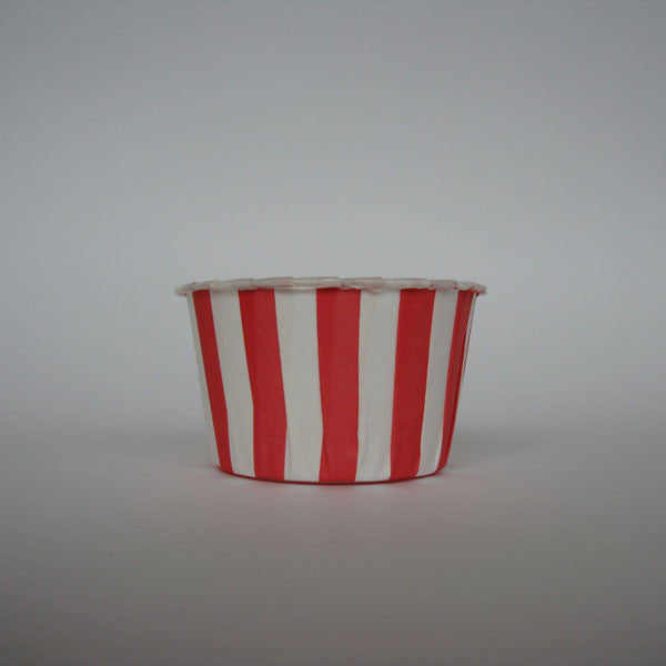 Baking Cups: Pleated Stripes: Pack of 20