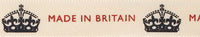 Ribbon: Made in Britain with Crown - 15mm 20m