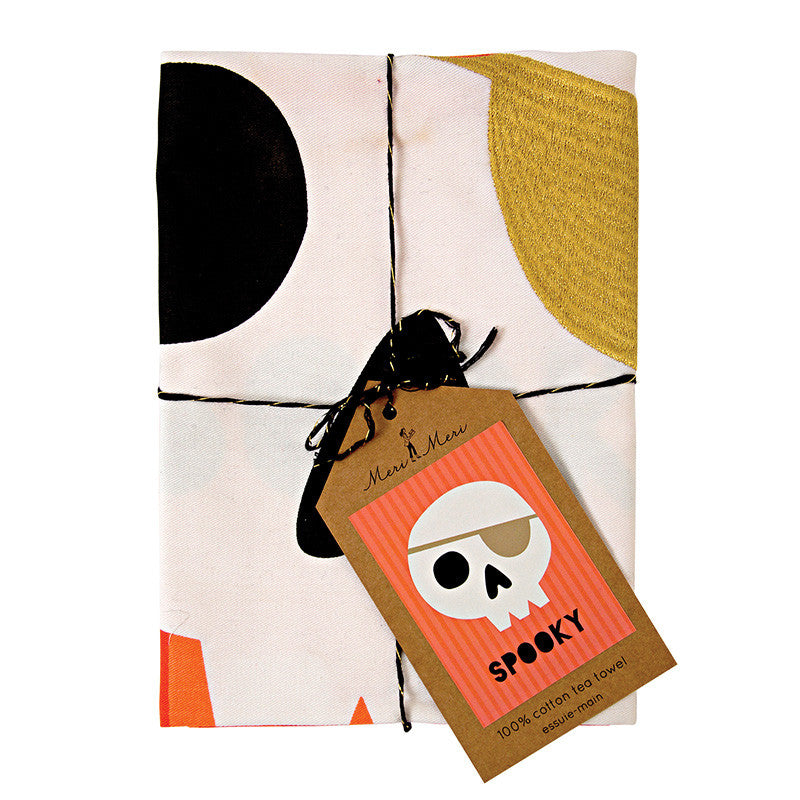 Something Wicked Spooky Halloween Teatowel