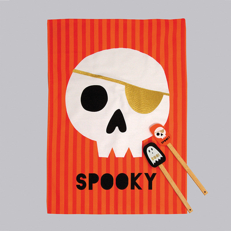 Something Wicked Spooky Halloween Teatowel