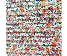 Straws: Floral Liberty Print - Packs of 25