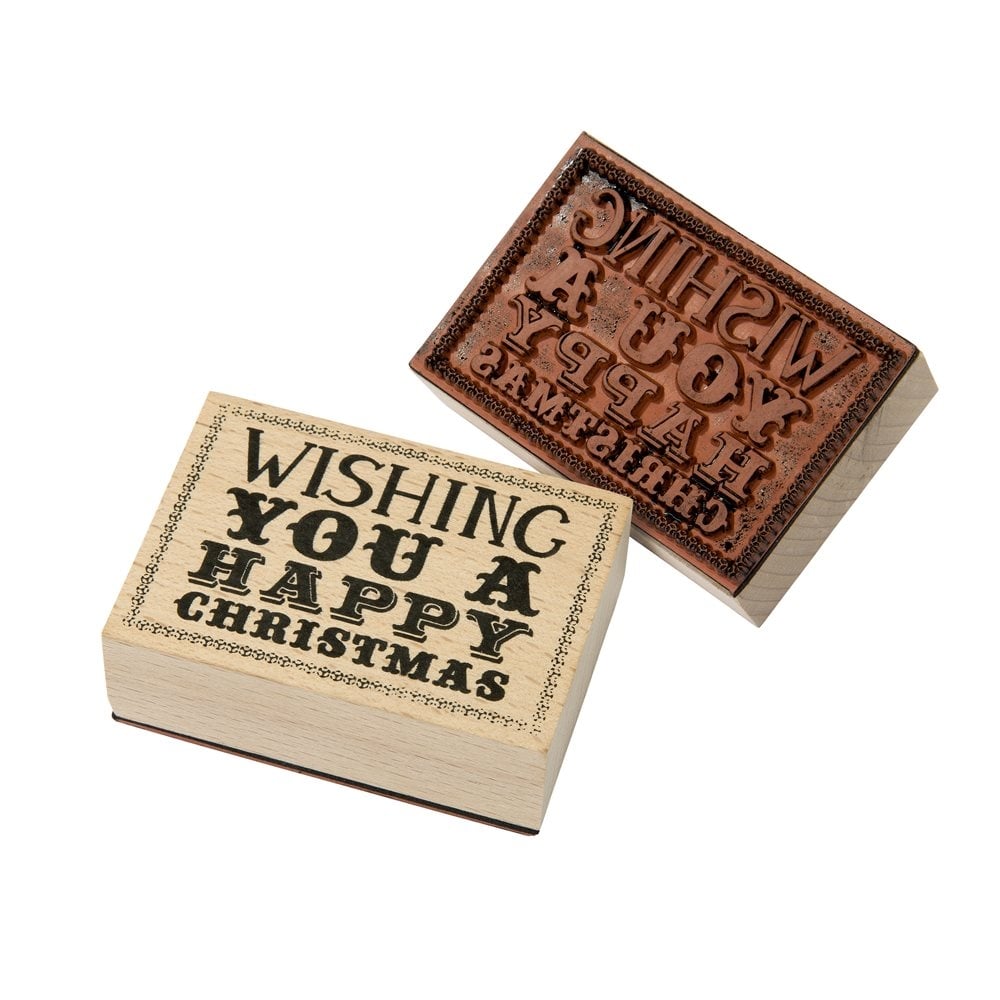 Stamp: Wishing you a Happy Christmas