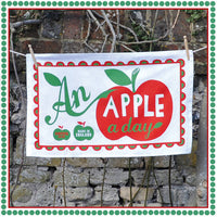 Tea Towel: An Apple a Day