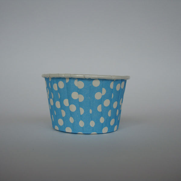 Baking Cups: Pleated Polka Dots/Spots: Pack of 20