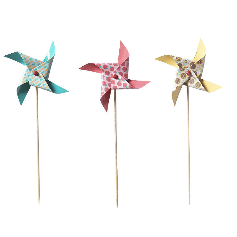 Mini Windmills: Garden Theme